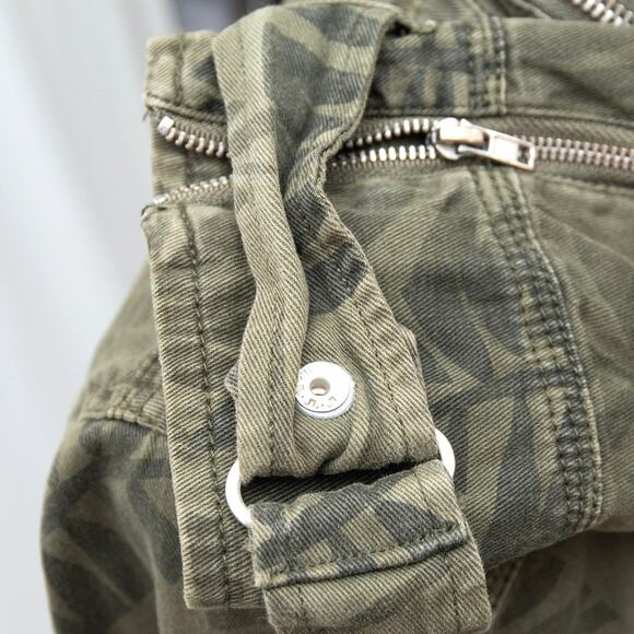 Anthropologie White Crow Olive Green Utility Jacket Size Small - Picture 7 of 11